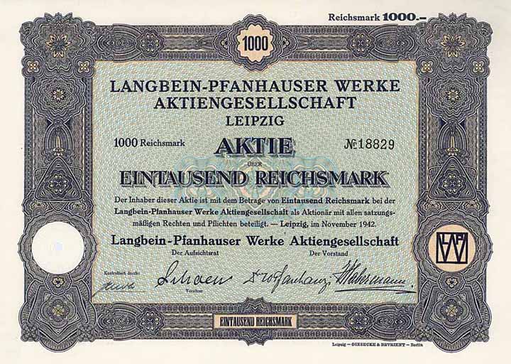 Langbein-Pfanhauser Werke AG