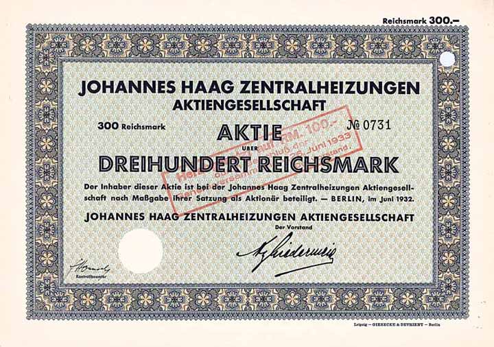 Johannes Haag Zentralheizungen AG