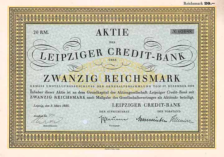 Leipziger Credit-Bank