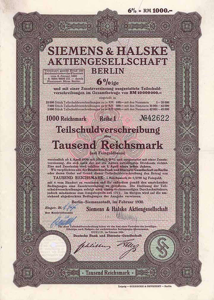 Siemens & Halske AG