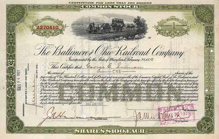 Baltimore & Ohio Railroad