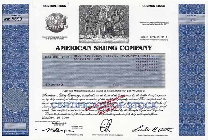 American Skiing Company