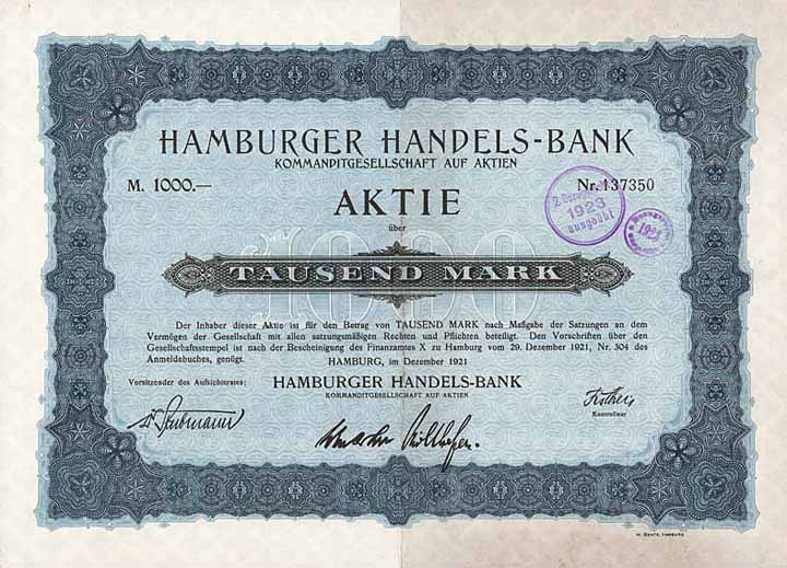 Hamburger Handels-Bank KGaA