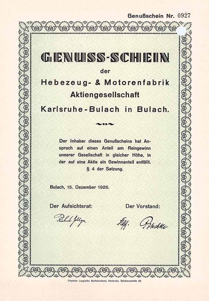 Hebezeug- & Motorenfabrik AG