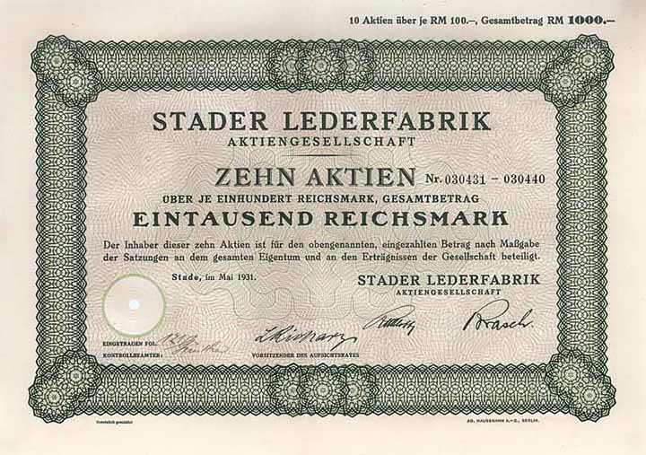 Stader Lederfabrik AG