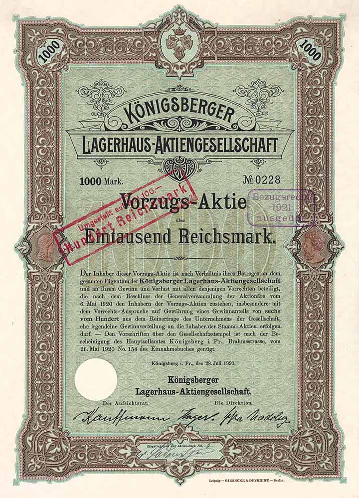 Königsberger Lagerhaus-AG