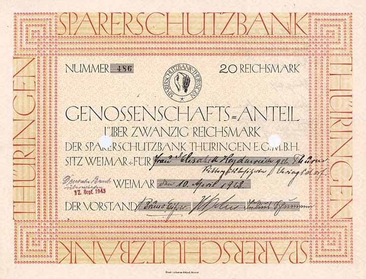 Sparerschutzbank Thüringen eGmbH