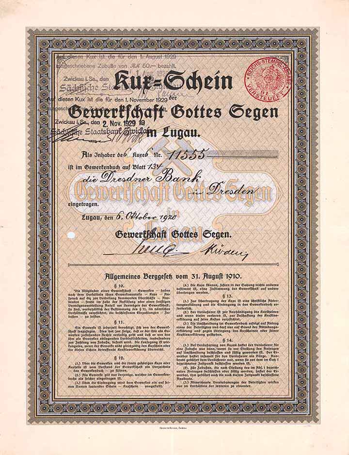 Gewerkschaft Gottes Segen