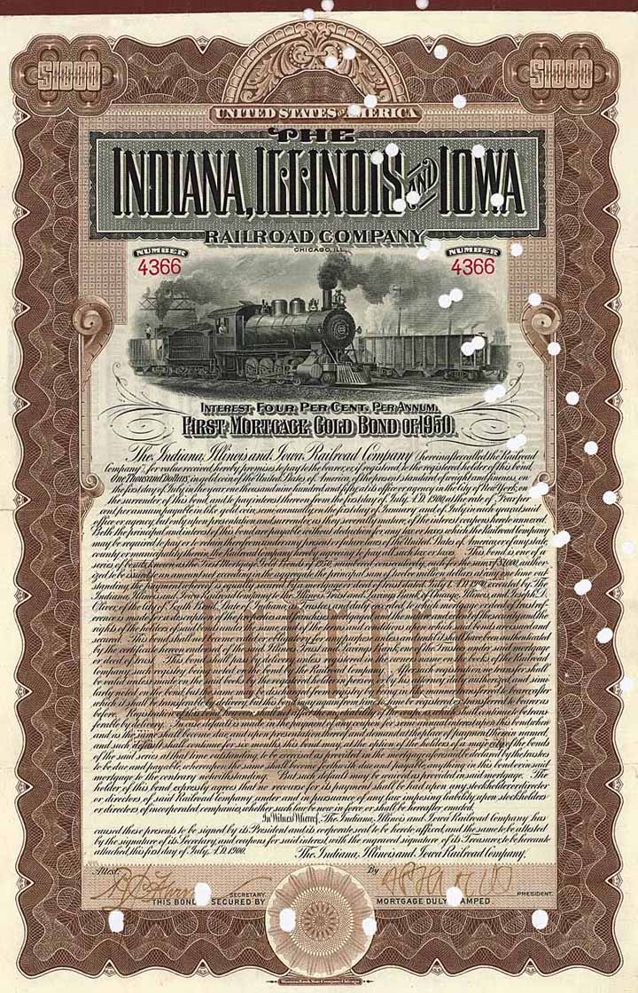 Indiana, Illinois & Iowa Railroad
