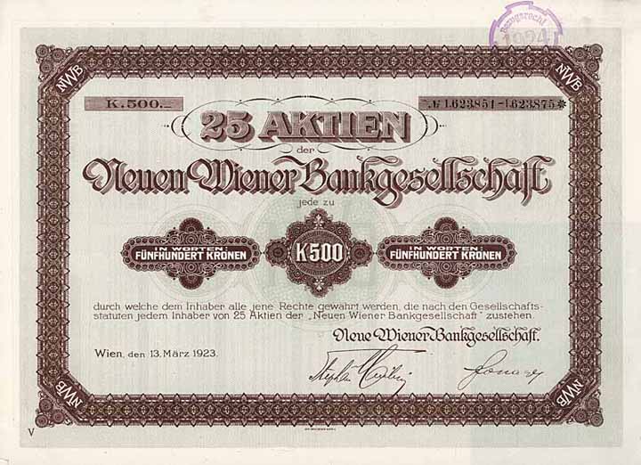 Neue Wiener Bankgesellschaft