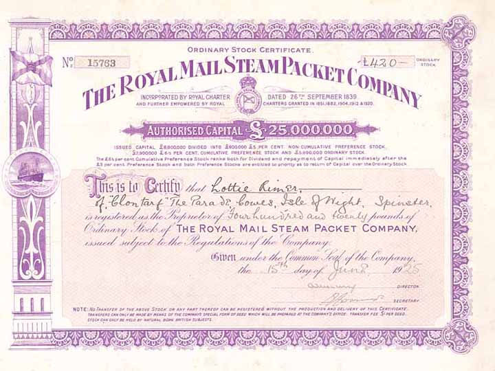 Royal Mail Steam Packet Company