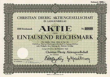 Christian Dierig AG