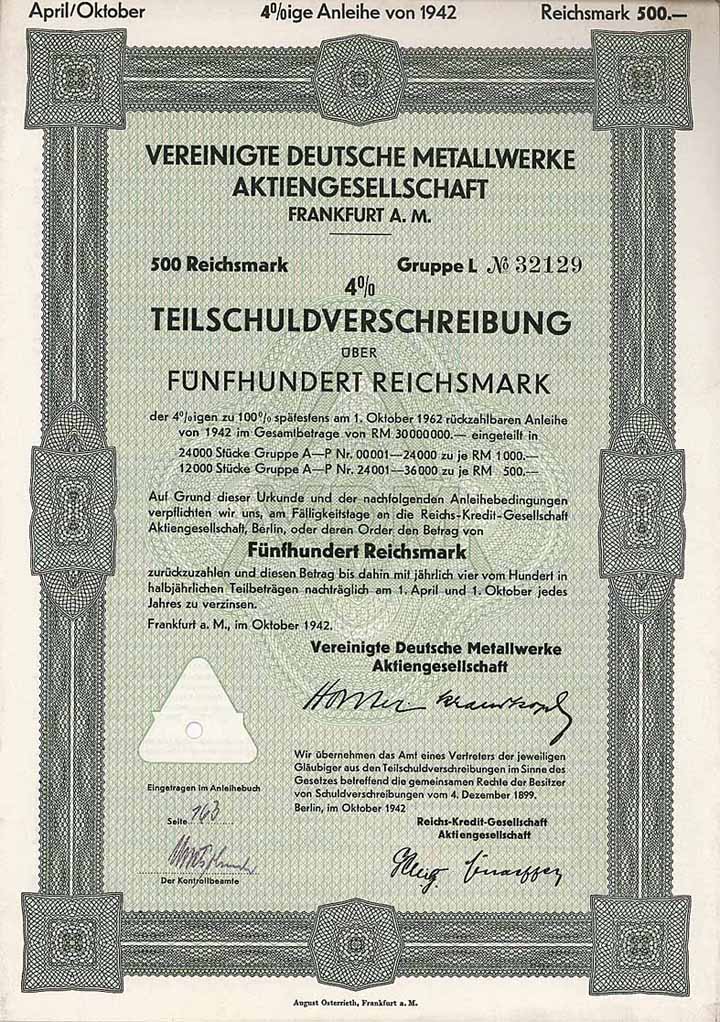 Vereinigte Deutsche Metallwerke AG