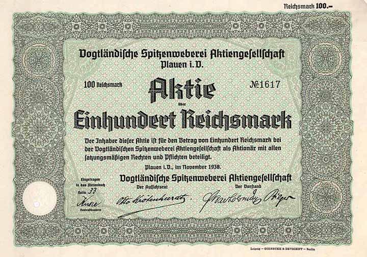 Vogtländische Spitzenweberei AG