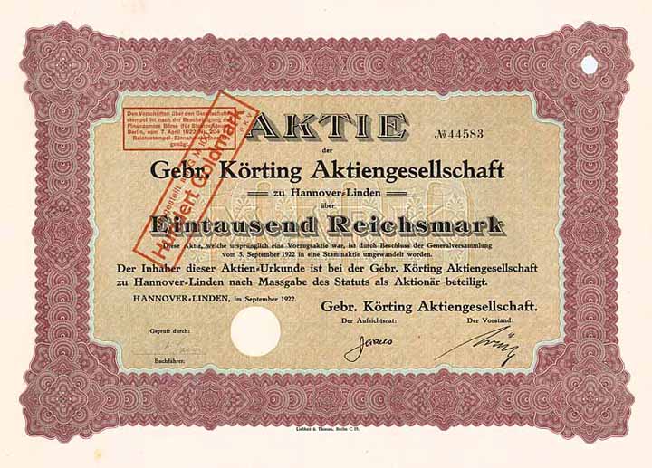 Gebr. Körting AG