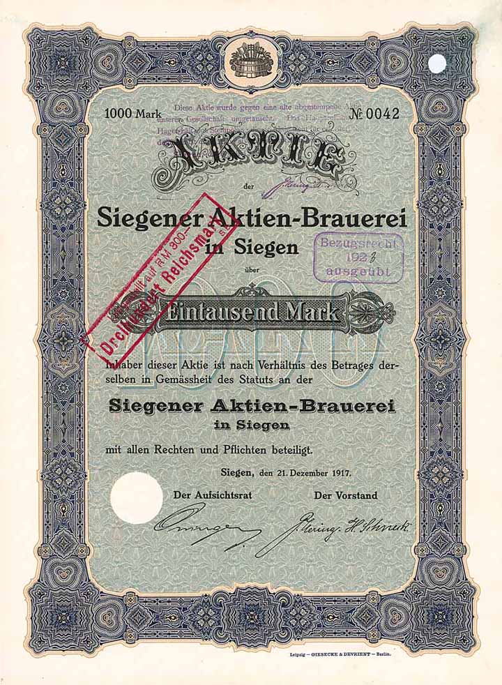 Siegener Aktien-Brauerei