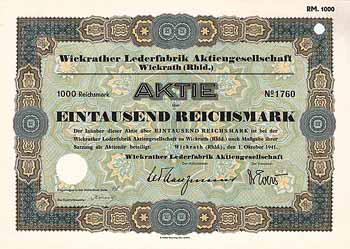 Wickrather Lederfabrik AG