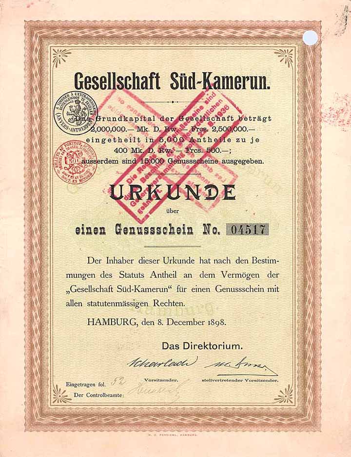 Gesellschaft Süd-Kamerun