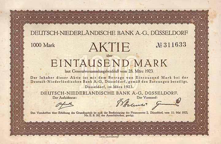 Deutsch-Niederländische Bank AG