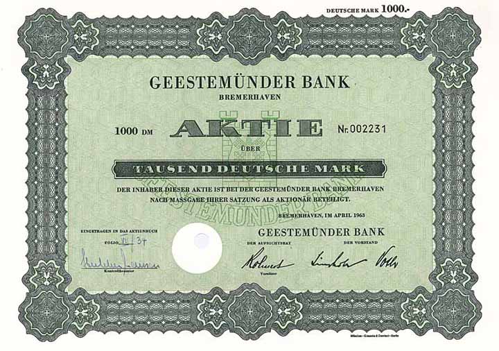 Geestemünder Bank