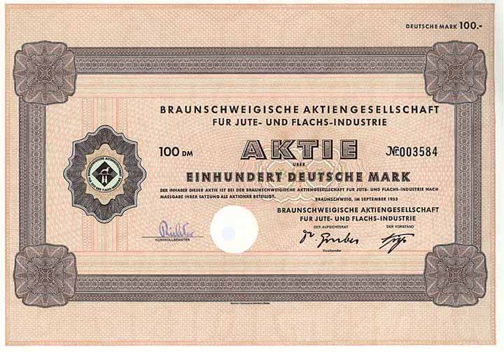 Braunschweigische AG für Jute und Flachs-Industrie