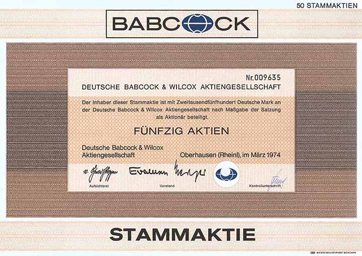 Deutsche Babcock & Wilcox AG