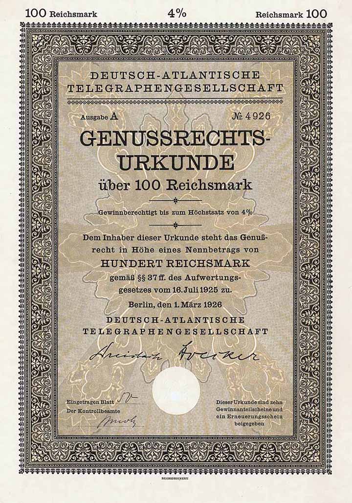 Deutsch-Atlantische Telegraphengesellschaft