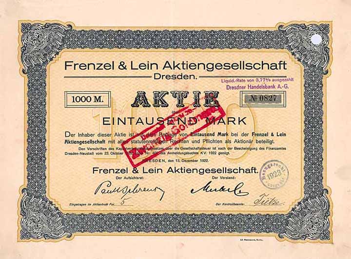 Frenzel & Lein AG