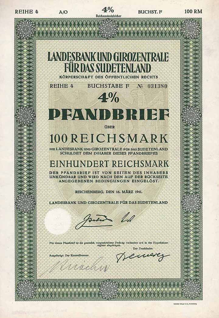 Landesbank und Girozentrale für das Sudetenland