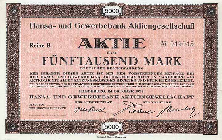 Hansa- und Gewerbebank AG