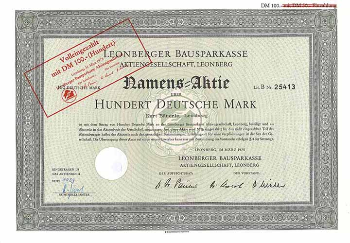 Leonberger Bausparkasse AG