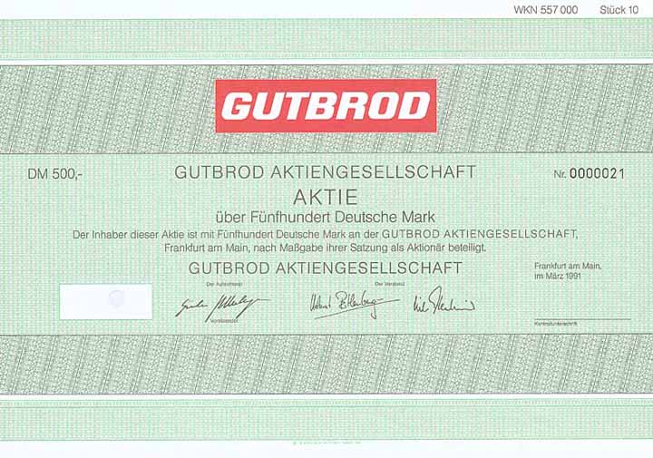 GUTBROD AG