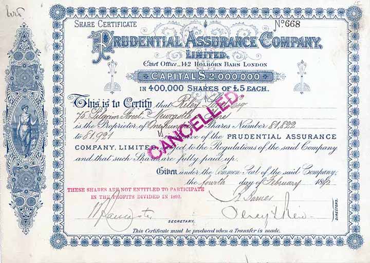 Prudential Assurance Co., Ltd.