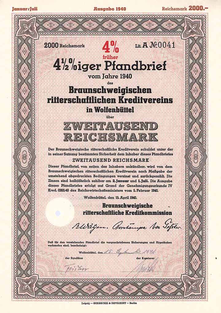 Braunschweigischer ritterschaftlicher Kreditverein