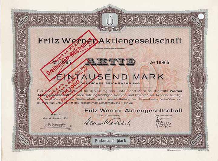 Fritz Werner AG