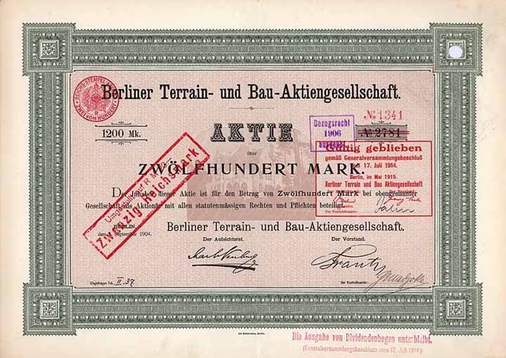 Berliner Terrain- und Bau-AG