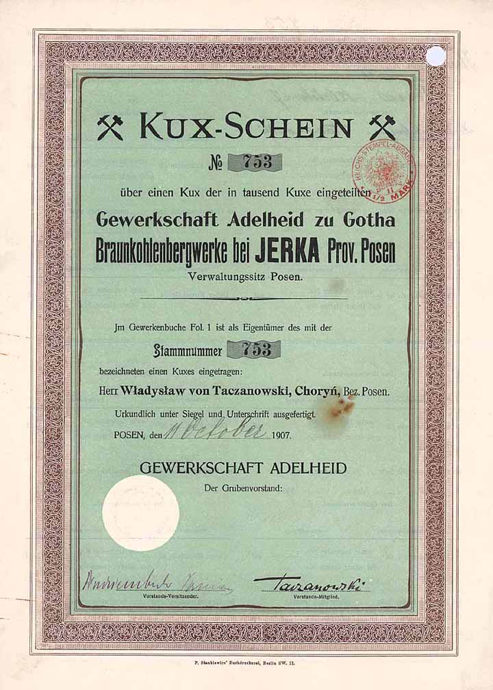 Gewerkschaft Adelheid zu Gotha