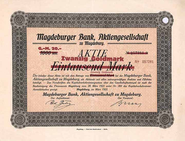 Magdeburger Bank AG