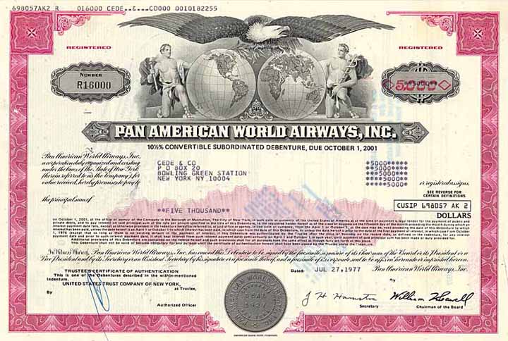 Pan American World Airways Inc.