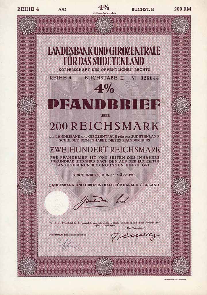 Landesbank und Girozentrale für Sudetenland