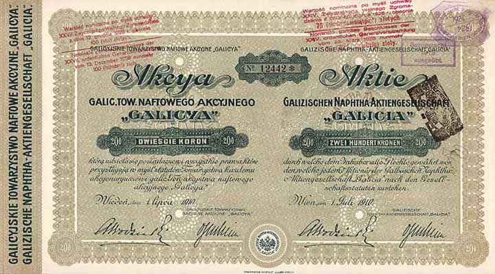Galizische Naphta-AG "Galicia"