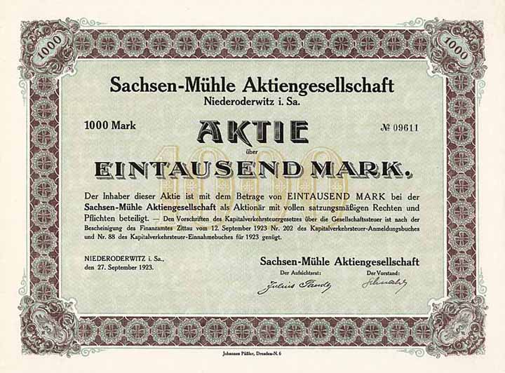 Sachsen-Mühle AG