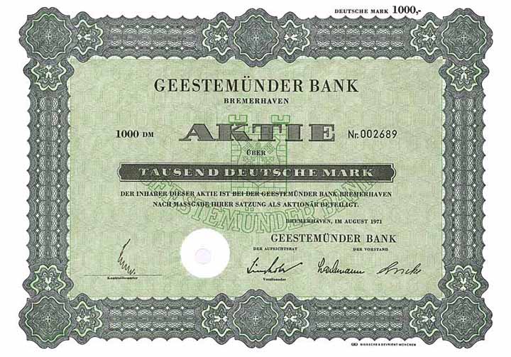 Geestemünder Bank