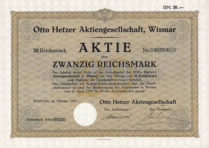 Otto Hetzer AG