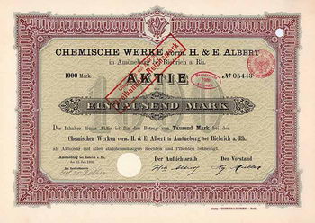 Chemische Werke vorm. H. & E. Albert