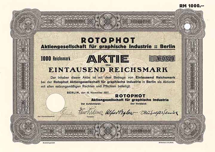 Rotophot AG für graphische Industrie