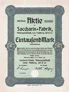 Saccharin-Fabrik AG vorm. Fahlberg, List & Co.