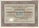 Kammgarnspinnerei Stöhr & Co. AG