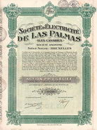 Soc. d’Électricité de Las Palmas (Iles Canaries) S.A.