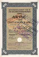 AG für In- und Auslandsunternehmungen